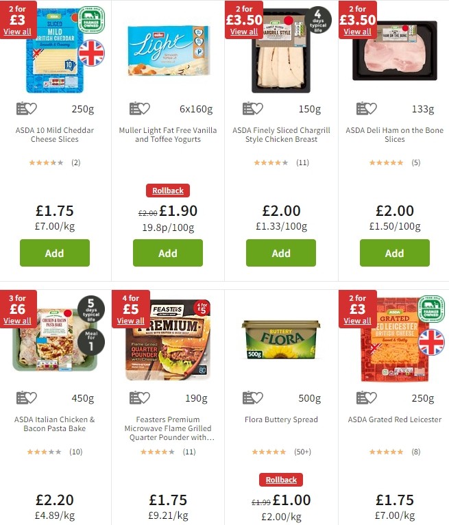 ASDA Offers from 25 October