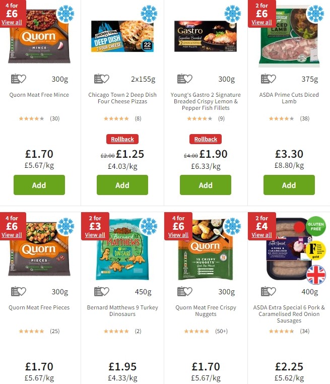 ASDA Offers from 25 October
