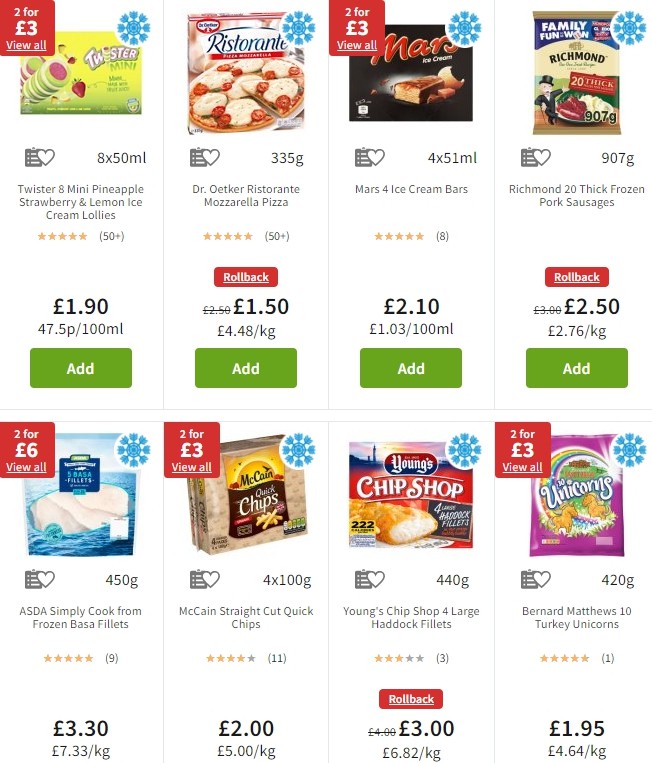 ASDA Offers from 25 October
