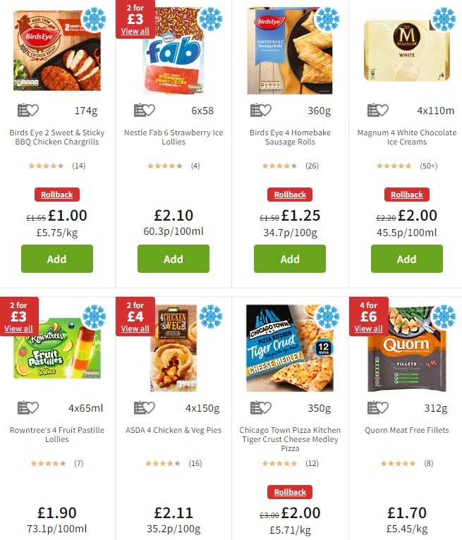 ASDA Offers from 25 October