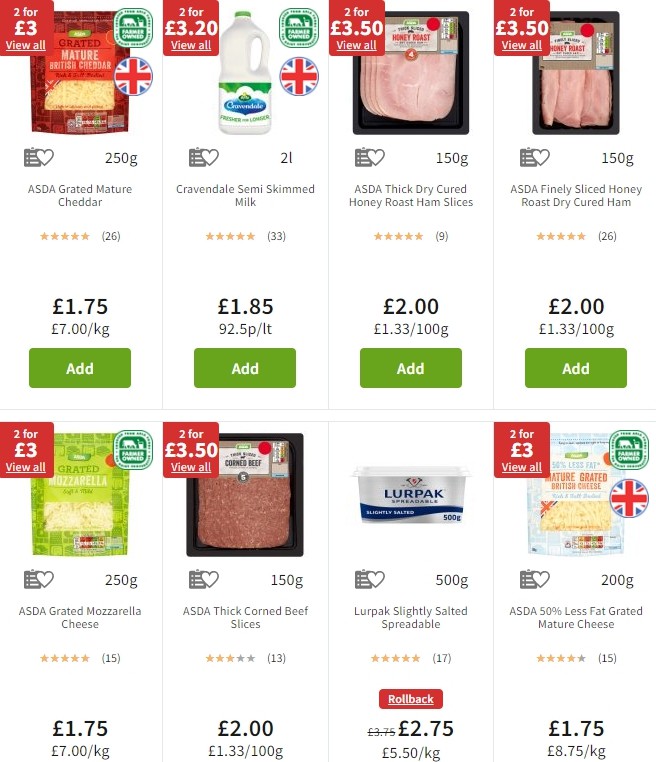 ASDA Offers from 1 November