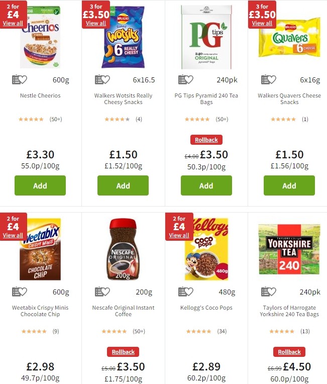 ASDA Offers from 1 November