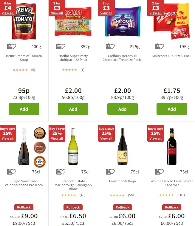 ASDA Offers from 1 November