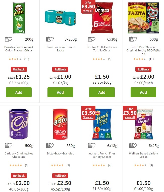 ASDA Offers from 1 November