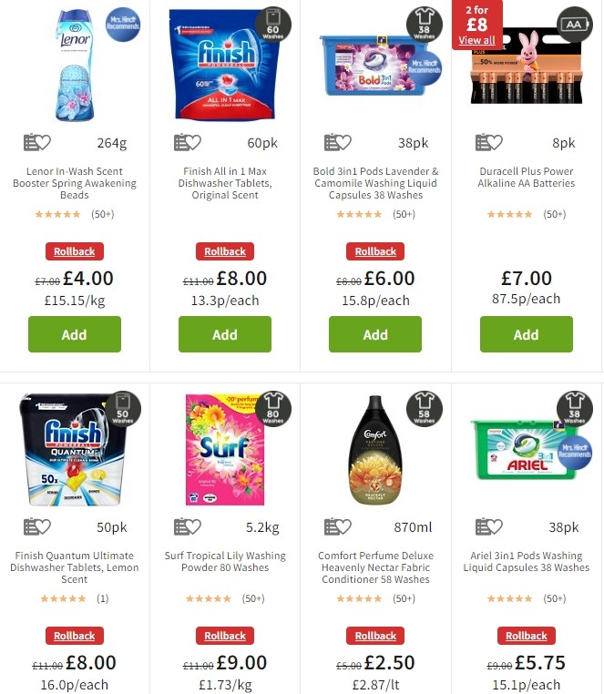 ASDA Offers from 1 November