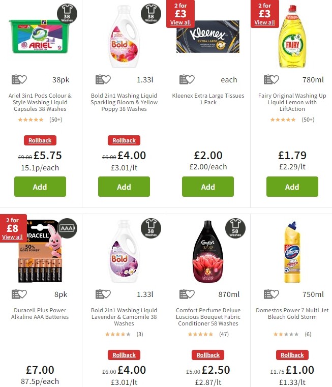 ASDA Offers from 1 November