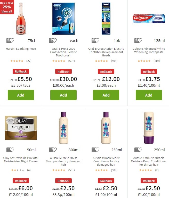 ASDA Offers from 1 November