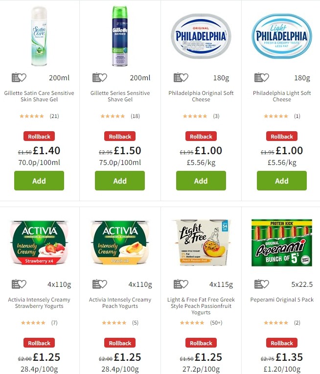 ASDA Offers from 1 November