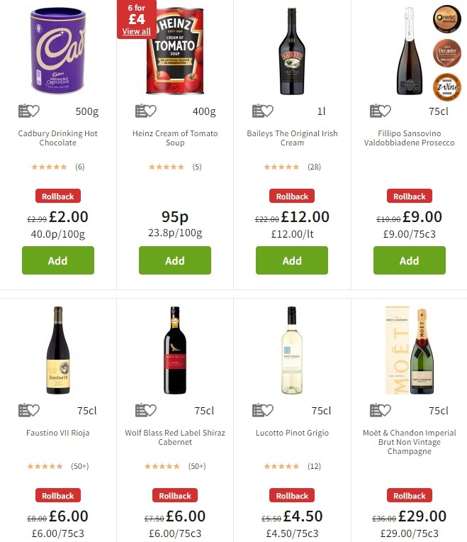 ASDA Offers from 8 November