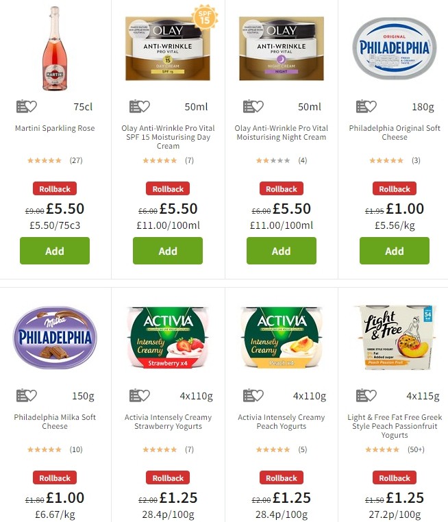 ASDA Offers from 8 November