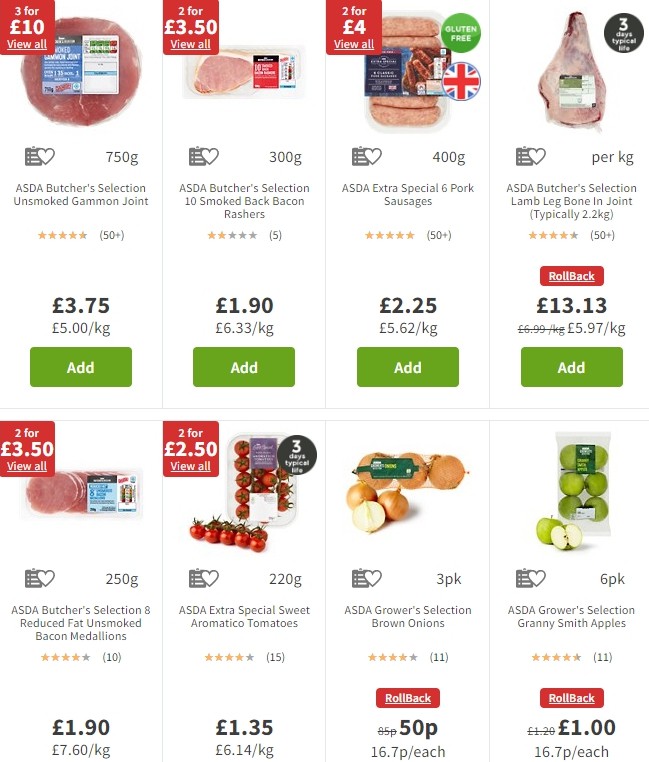 ASDA Offers from 15 November