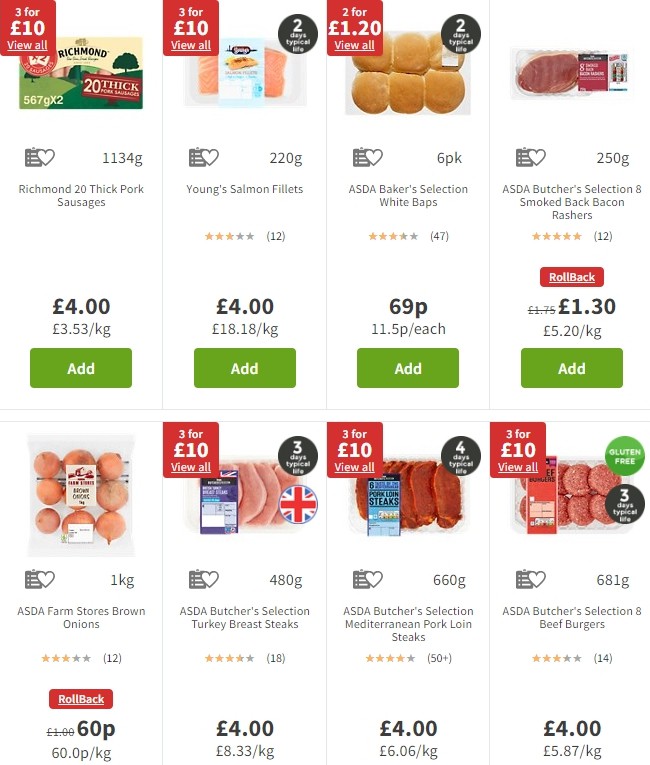 ASDA Offers from 15 November