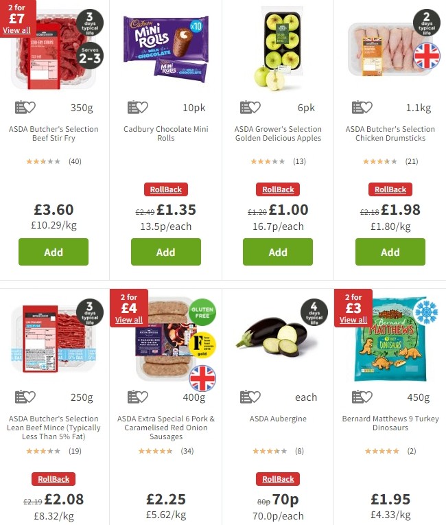ASDA Offers from 15 November