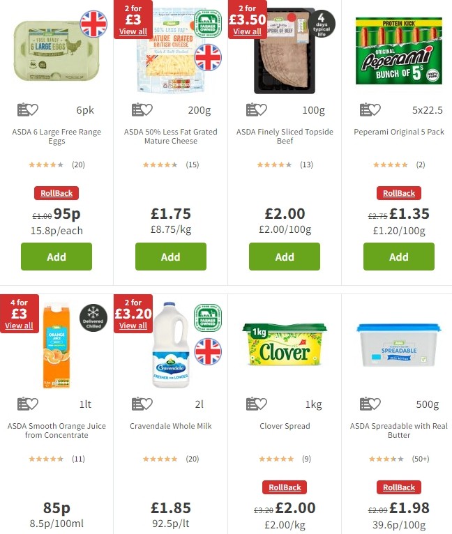 ASDA Offers from 15 November