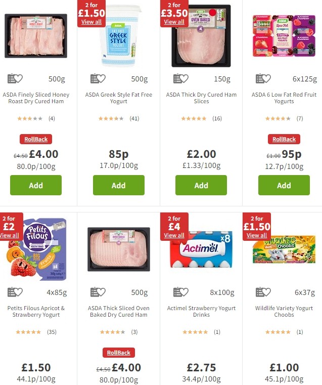 ASDA Offers from 15 November