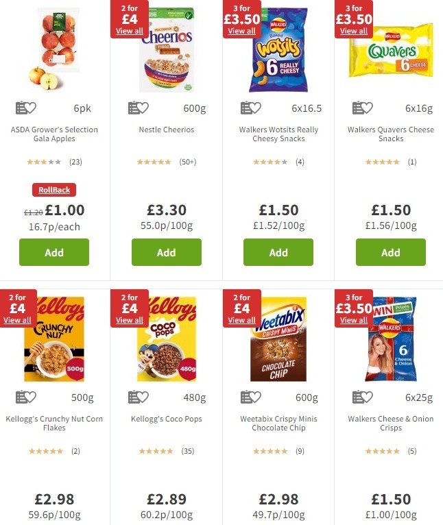 ASDA Offers from 15 November