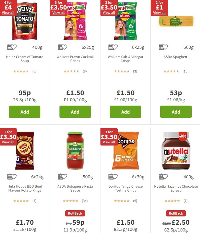 ASDA Offers from 15 November