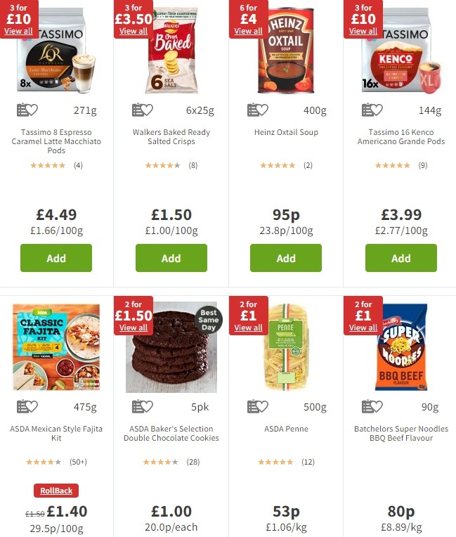 ASDA Offers from 15 November