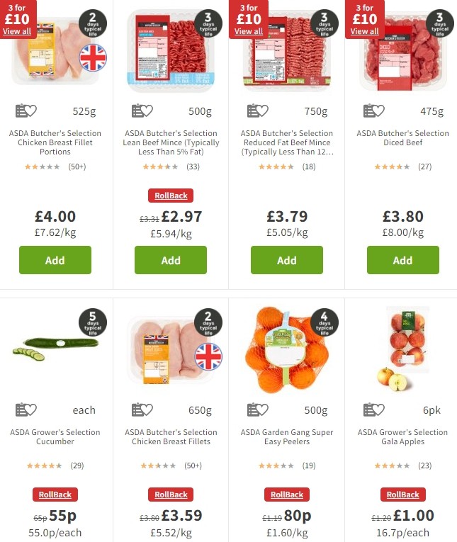ASDA Offers from 15 November