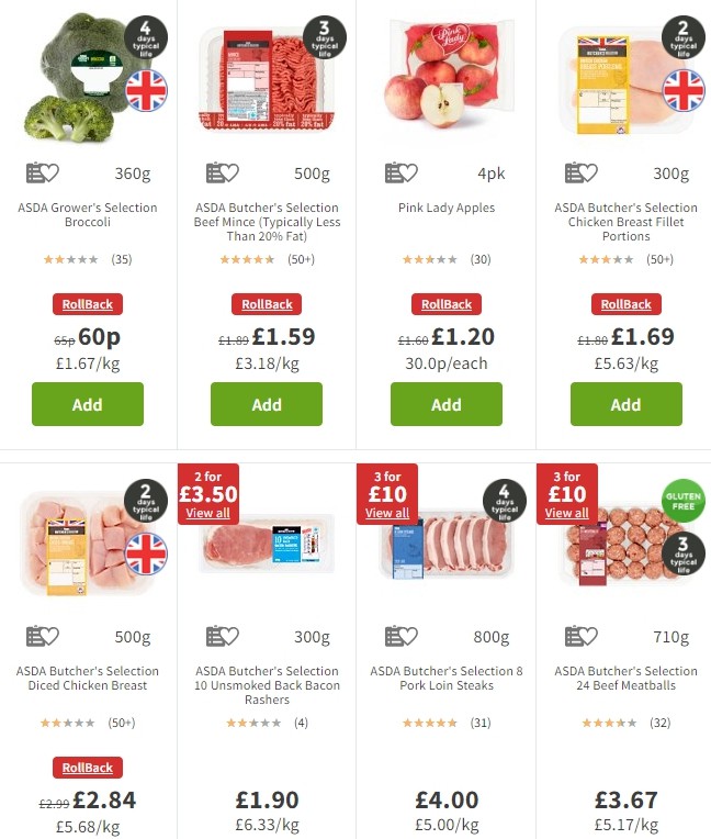 ASDA Offers from 15 November