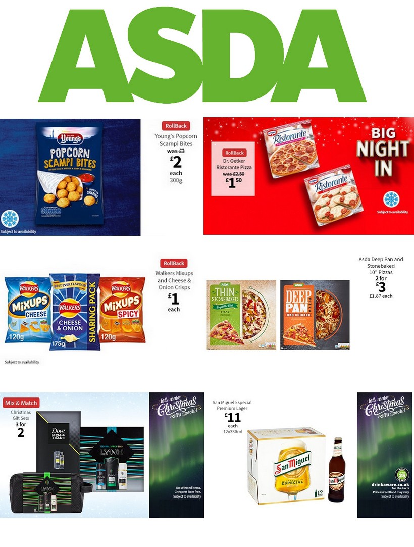 ASDA Offers from 22 November