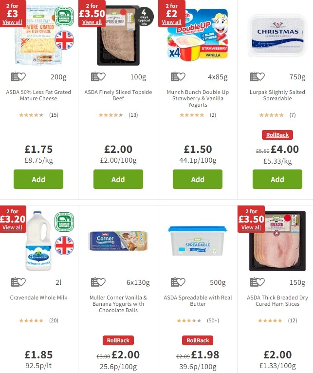 ASDA Offers from 22 November