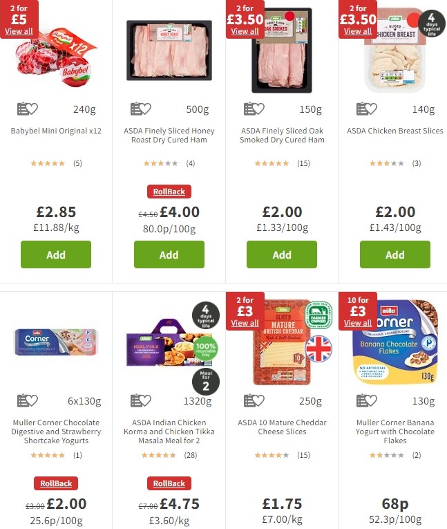 ASDA Offers from 22 November