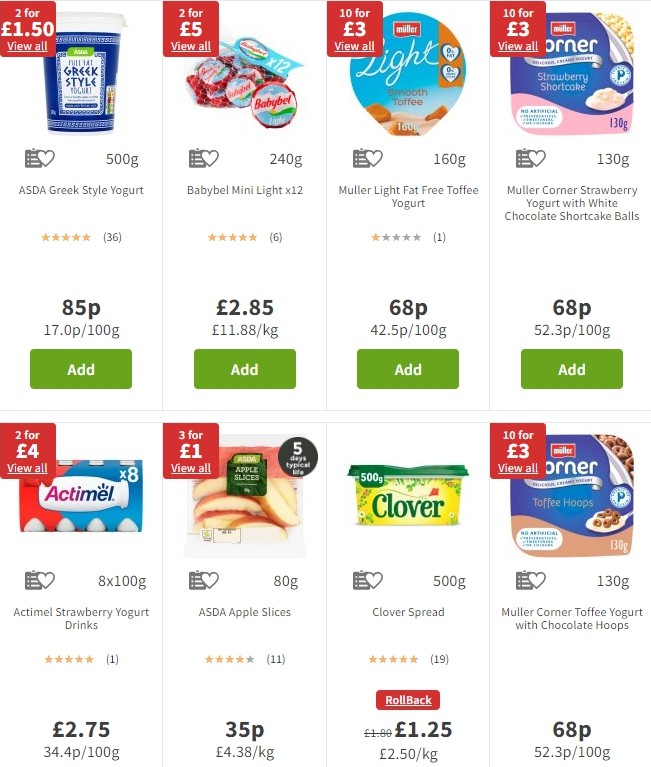 ASDA Offers from 22 November
