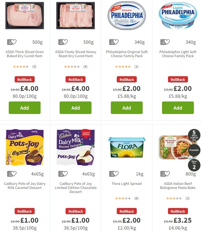 ASDA Offers from 22 November