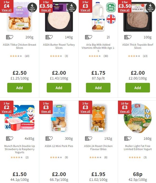 ASDA Offers from 22 November