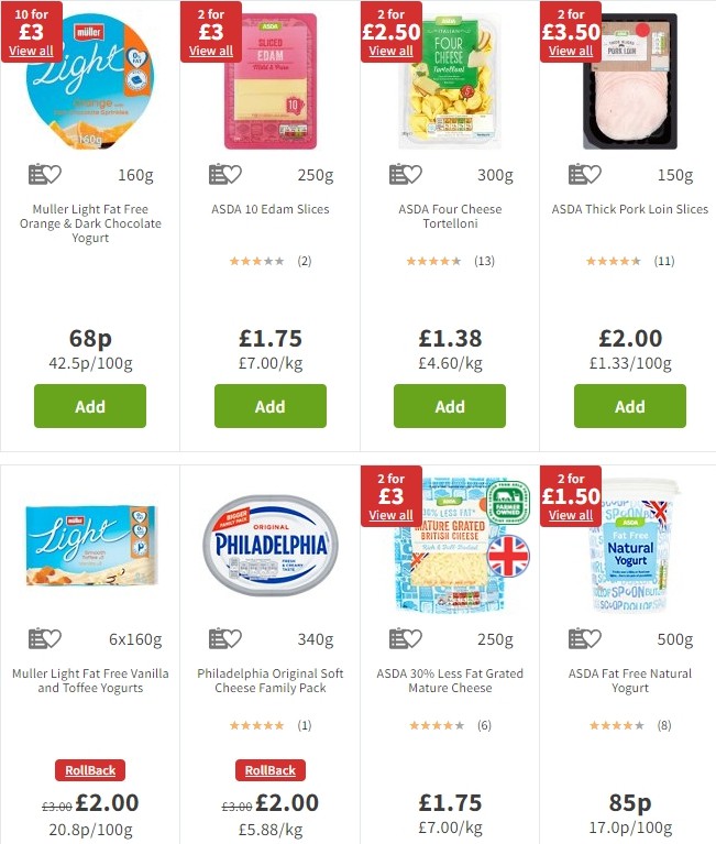 ASDA Offers from 22 November