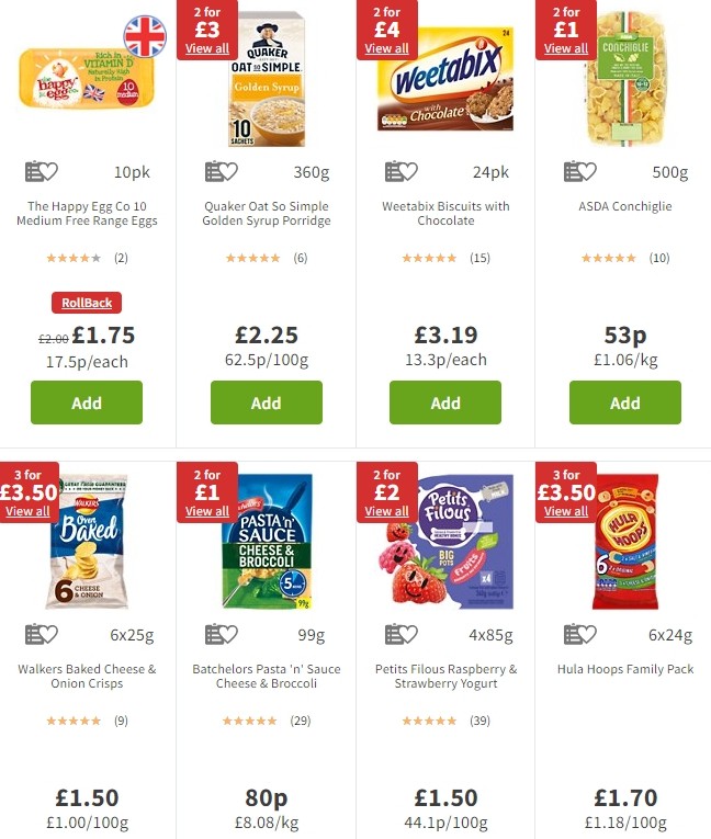 ASDA Offers from 22 November