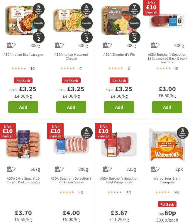 ASDA Offers from 22 November