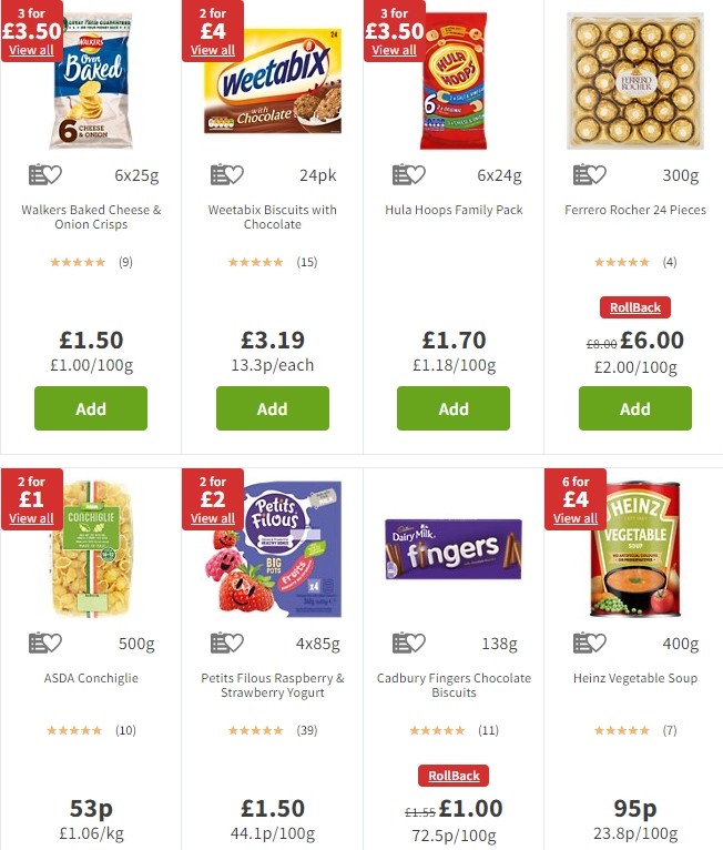 ASDA Offers from 29 November