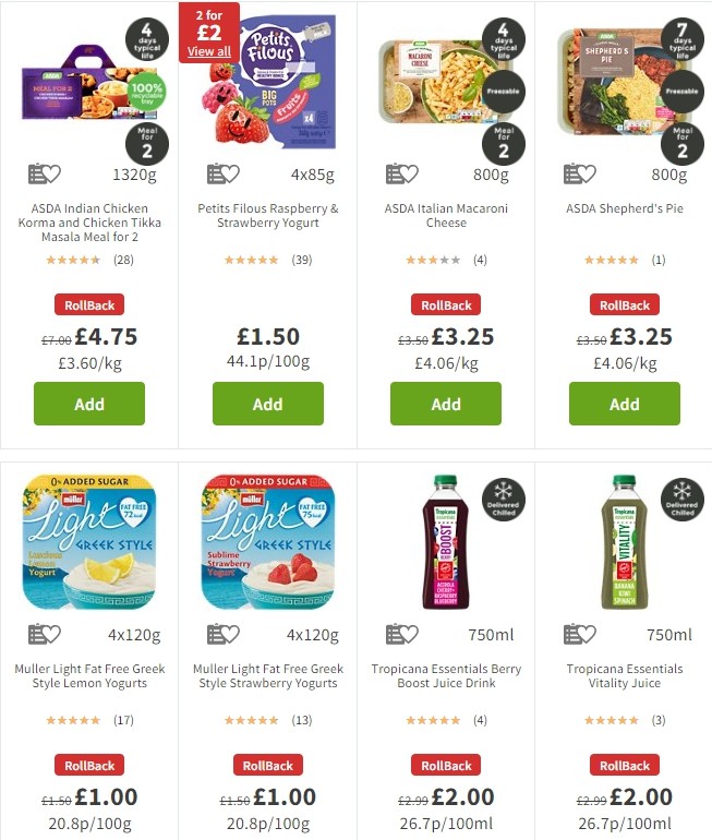ASDA Offers from 29 November