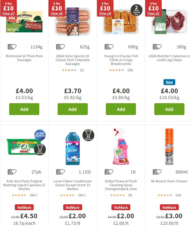 ASDA Offers from 29 November