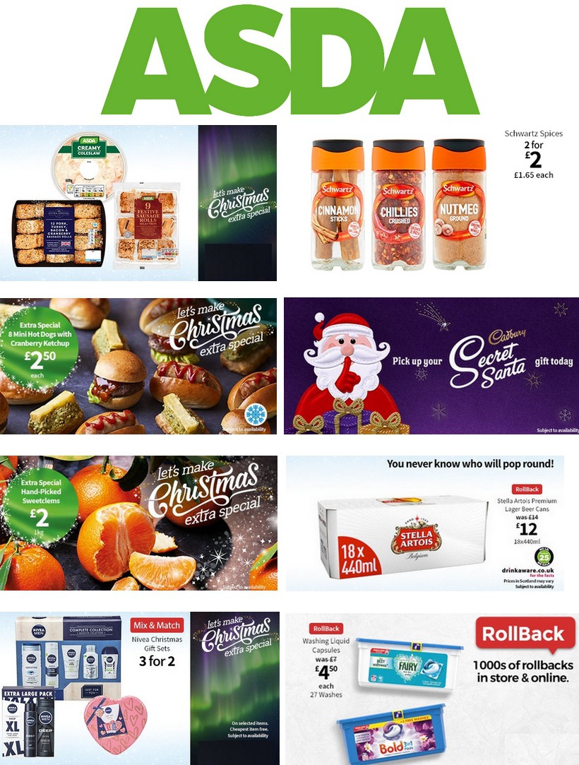 ASDA Offers from 6 December