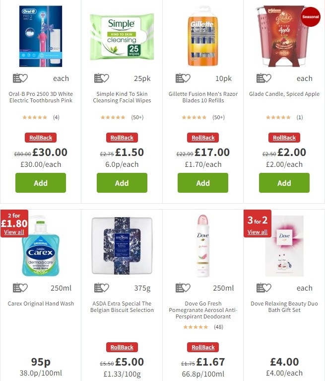 ASDA Offers from 6 December
