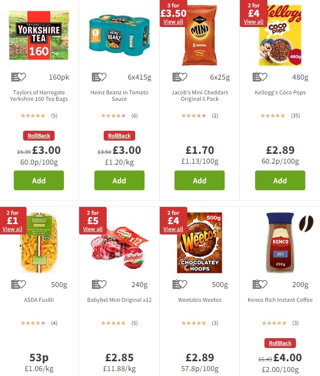 ASDA Offers from 13 December