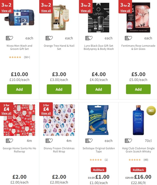 ASDA Offers from 13 December