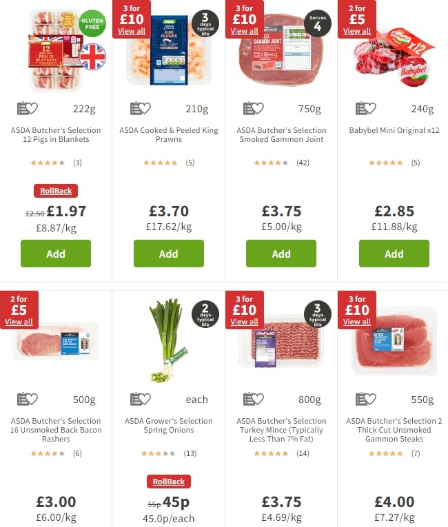 ASDA Offers from 13 December
