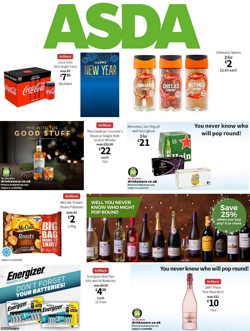 ASDA Offers from 20 December