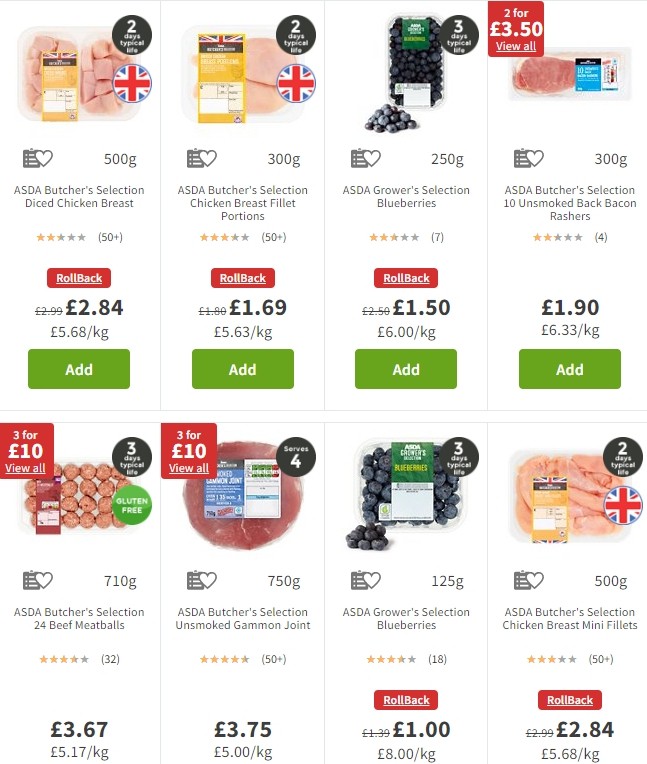 ASDA Offers from 20 December
