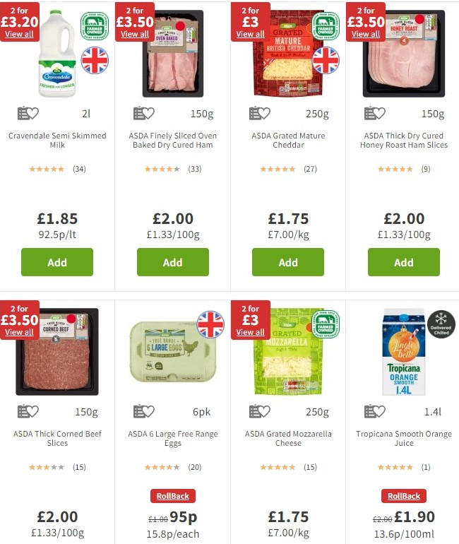 ASDA Offers from 27 December