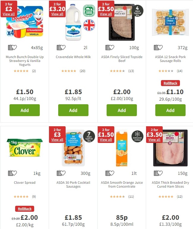 ASDA Offers from 27 December