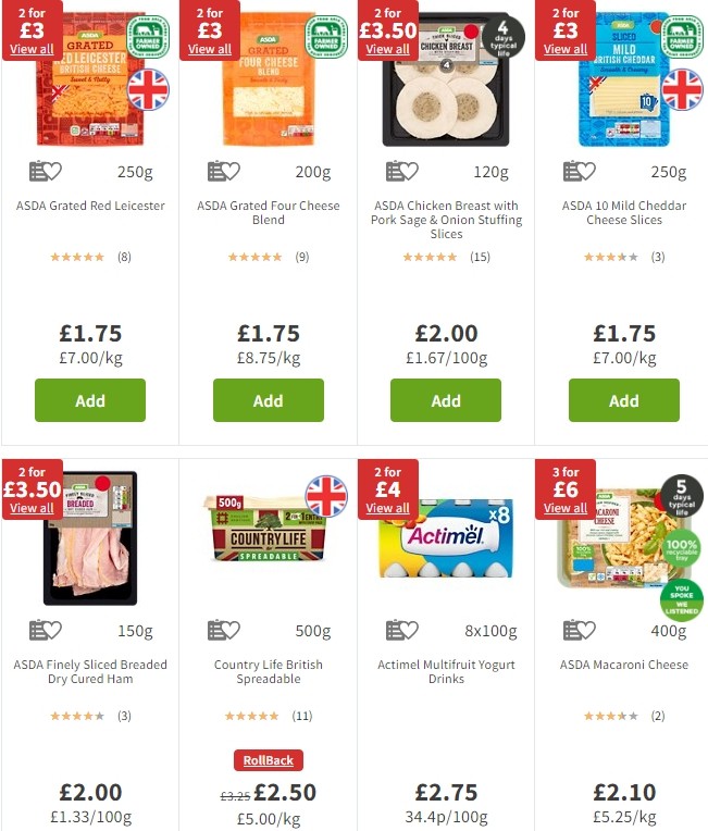 ASDA Offers from 27 December