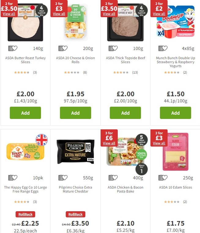 ASDA Offers from 27 December