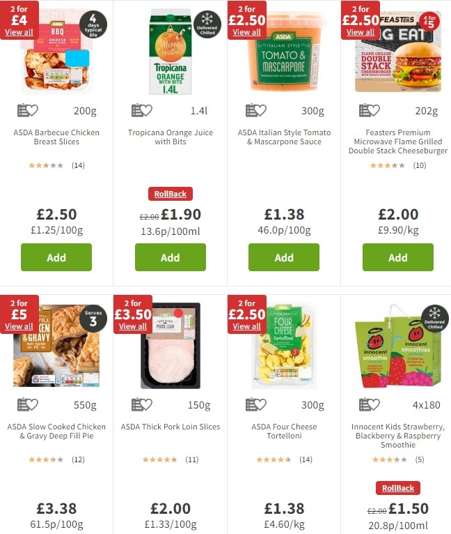 ASDA Offers from 27 December