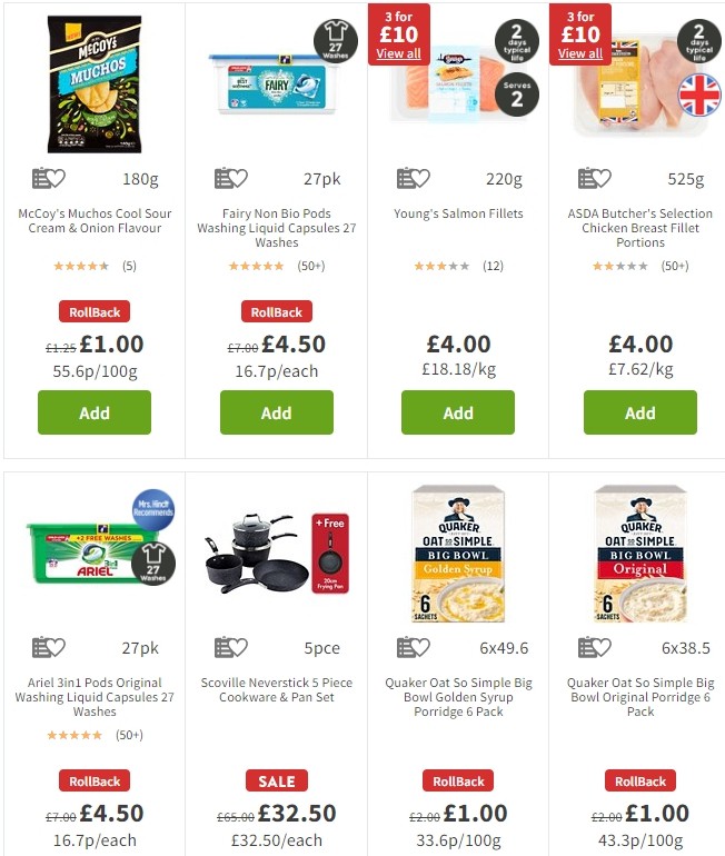 ASDA Offers from 27 December