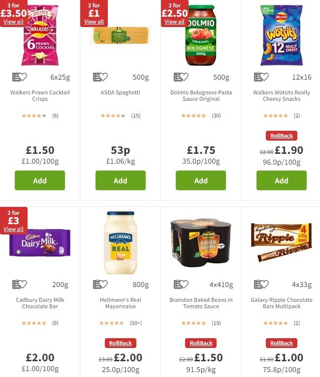 ASDA Offers from 27 December